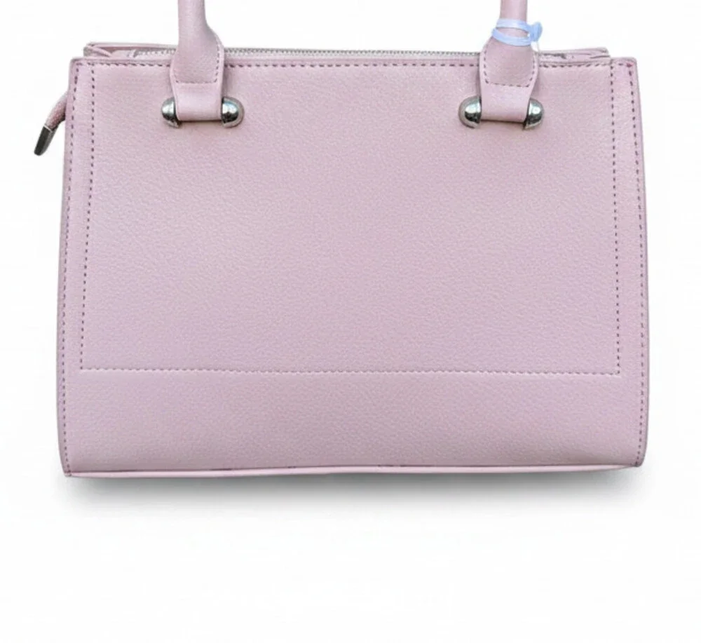 La Terre Light Pink Satchel Purse